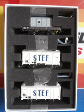 NEUF SNCF COFFRET SET OCEM 3 WAGONS STEF/CNC EP IIIb  LS MODELS Ref 30 255