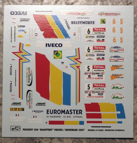 Decal peugeot 306 - -, maxi