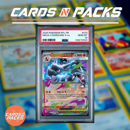 Carte pokemon méga dracaufeu - carte, méga-dracaufeu