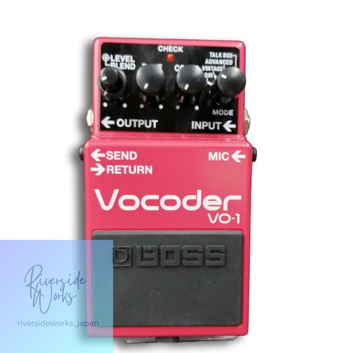 Pédale effet vocodeur boss - pédale, d'effet
