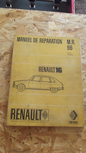 Manuel reparation renault - de,