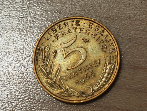 1966 france centimes - 1966,