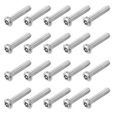 20 vis tête hex Torx acier