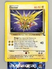 Carte Pokémon ÉLECTOR 30/62 EDITION 2 ED2 Fossile VF FR