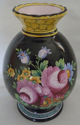 Splendide petit vase faience - vase,