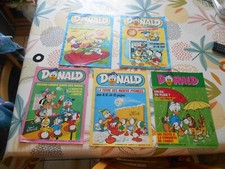 vintage lot 5 bd DONALD magazine an 1985