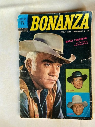 Livre vedettes bonanza - vedettes,
