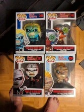 Lot de 4 Funko Pop Eddie Iron Maiden