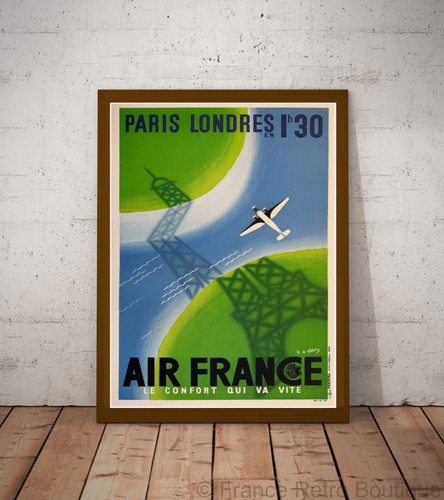 Poster affiche air france - poster-affiche,