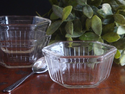 Vintage ramequin verre - vintage, (verre