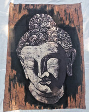 Bouddha Batik Tenture Murale