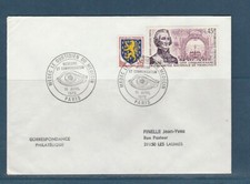 FRc enveloppe  médecine  MEDEC  le quotidien du medecin  75 Paris  1975