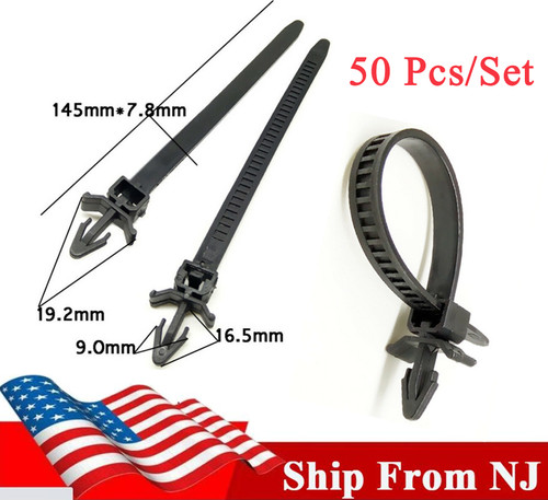 50pcs set 145x7 8mm nylon - nylon, car