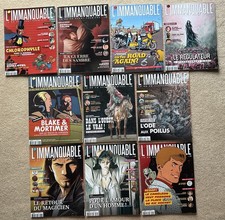 Revue L'IMMANQUABLE (magazine mensuel) - Lot 10 numéros (41 au 50, voir liste)