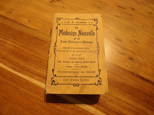 Dubois médecine nouvelle - mÉdecine,