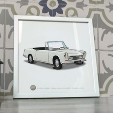 Poster Peugeot 404 cabriolet