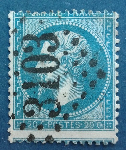 France oblitéré 20c - france, n°22,