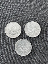 Lot de 3 pièces en argent de