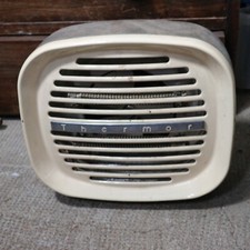 ancien chauffage vintage tole & email THERMOR emaillé 4831-2 industriel, appoint