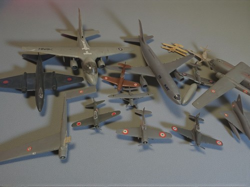 Vintage lot maquettes - , avions