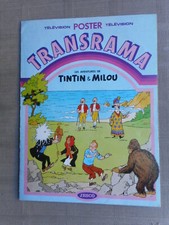 HERGÉ TINTIN POSTER TRANSRAMA