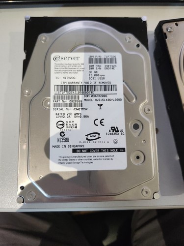 Scsi disque dur hard drive - dur, 36