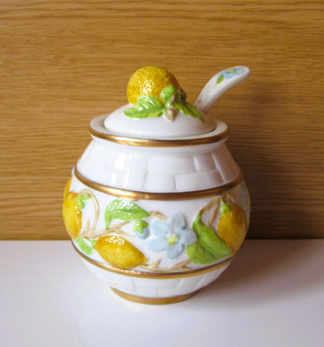 Pot moutarde porcelaine - à, en