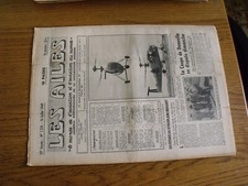 14µ?  Revue Les Ailes "Monde Aviation" n°1224 Gyroplane Breguet Valin SO Narval