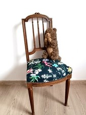 Paire de chaises Louis XVI style Napoléon III époque art nouveau