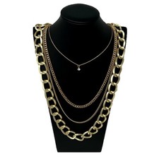 Collier Long Chaîne Multifil