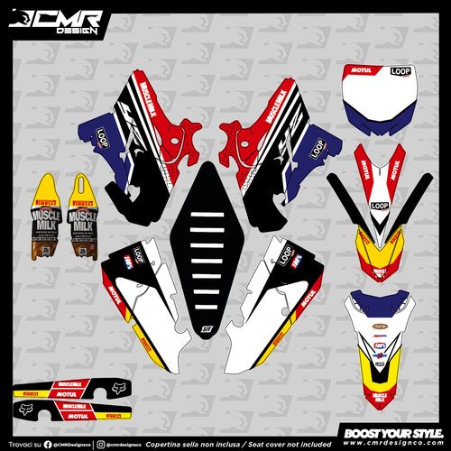 Set graphiques pour yamaha - pour,