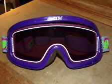 CEBE LUNETTE SKI DOUBLE STOP FOG DOUBLE ECRAN VINTAGE
