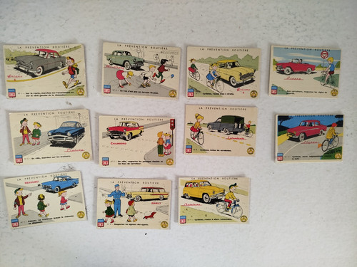 Lot cartes simca la - 11,