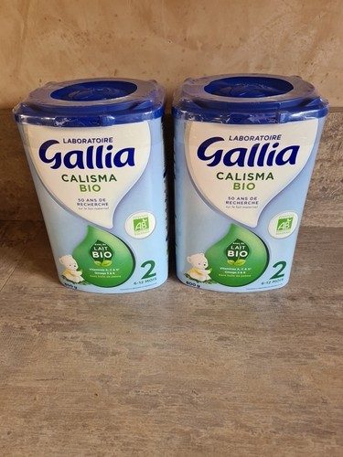 Boites lait gallia - gallia, calisma