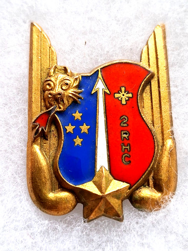 Insigne militaire 2 rhc - 2°,