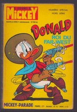 MICKEY-PARADE N°786 BIS . 1967 . 1ère EDITION . DONALD ROI DU FAR-WEST .