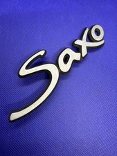 Exclusif Logo Emblème Badge SAXO CITROËN ORIGINAL 8663.JA  VTR VTS 1 Picot Cassé