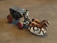 Jouet en plomb - Calèche -