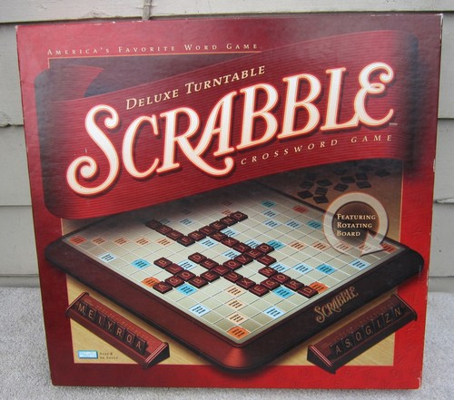 Deluxe turntable scrabble - deluxe,
