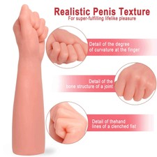 Gode Réaliste Fist Main Plug Anal Prostate Grand Pénis Énorme Géant Dildo Sextoy