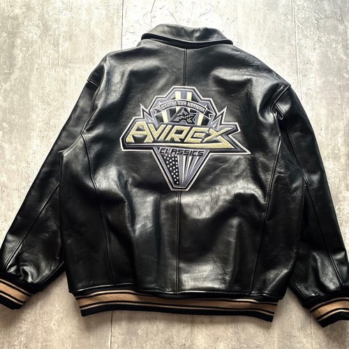 Avirex leather jacket blouson - avirex,