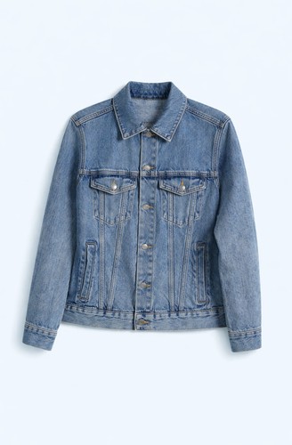 Veste jean bleu - veste, en
