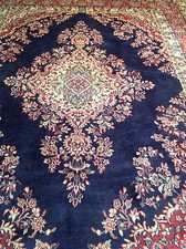 Tapis D'Orient Persan Noué à