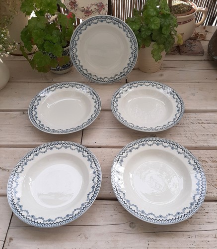 Assiettes creuses - 5,