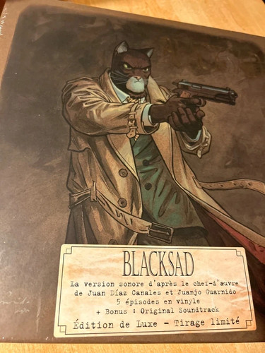 Blacksad vinyl box lp - blacksad,