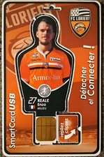 RARE Smart Card FCL FC Lorient