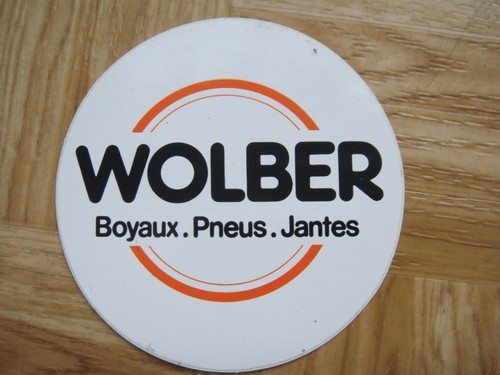 Autocollant wolber 1980 - autocollant,