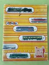 CATALOGUE TRAINS ELECTRIQUES - CIRCUITS VOITURES - JOUEF 1974