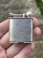 Rare Briquet Argent Massif Poinçon Dunhill ? Dupont ? Lancel ? Cigarettes Objet 