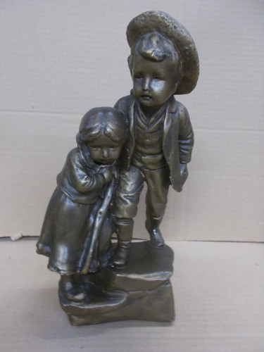 Ancienne sculpture plâtre - sculpture,
